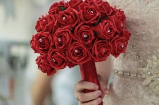 آموزش پایه دسته گل عروس با مروارید