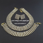 آموزش ساخت زیورآلات لحیمی با سنگ تزیین(سنگ متری)