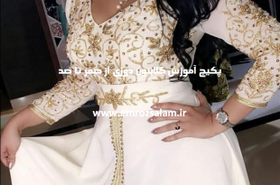 اموزش تصویری گلابتون دوزی