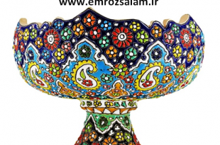 درآمد میناکاری روی سفال