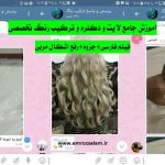 آموزش تخصصی رنگ و لایت