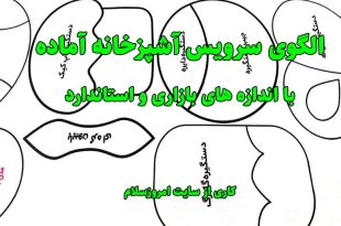 خرید الگوی سرویس آشپزخانه